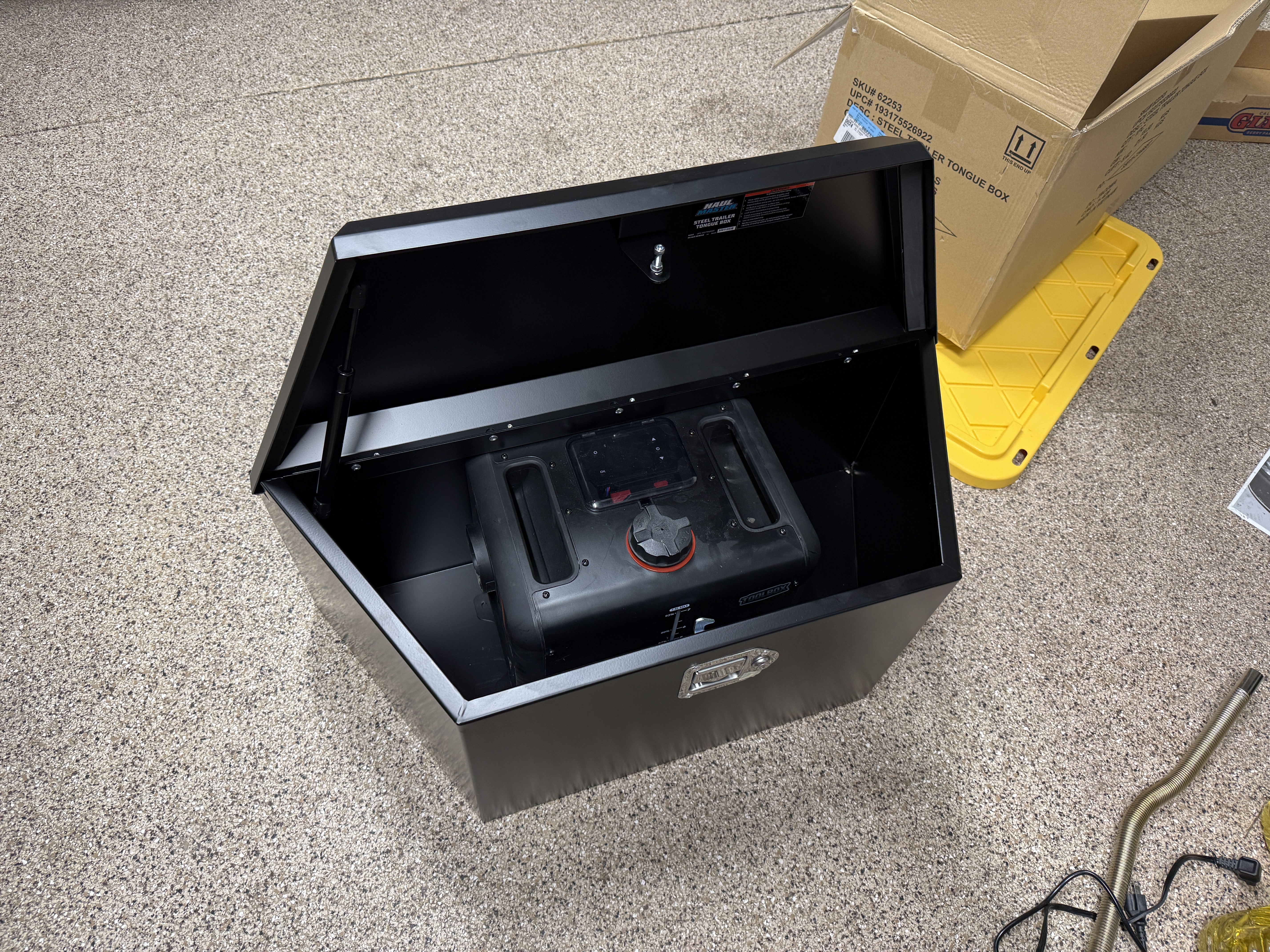 HCALORY heater unit side angle view