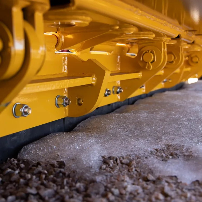 J-Rod flexible carbide blade on pavement