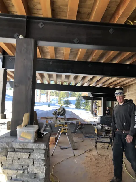 Architectural steel detailing by CC Welding — custom exterior steel for a modern Tahoe home (photo 6 of 28)