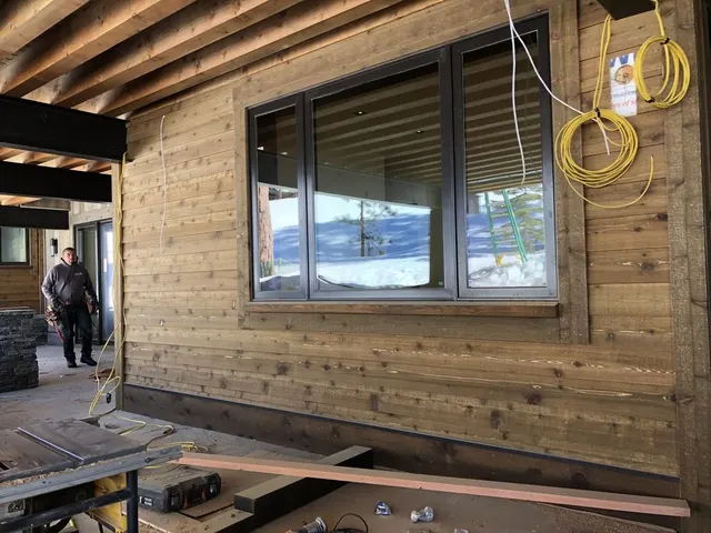 Architectural steel detailing by CC Welding — custom exterior steel for a modern Tahoe home (photo 8 of 28)