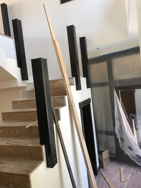 Architectural steel detailing by CC Welding — custom exterior steel for a modern Tahoe home (photo 11 of 28)