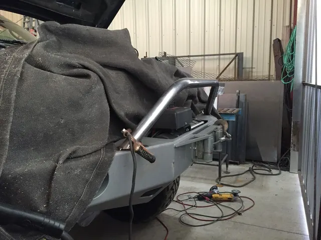 Custom metal fabrication in the CC Welding shop, Reno NV — material stock, jigs, fixtures and work in progress (photo 123 of 383)