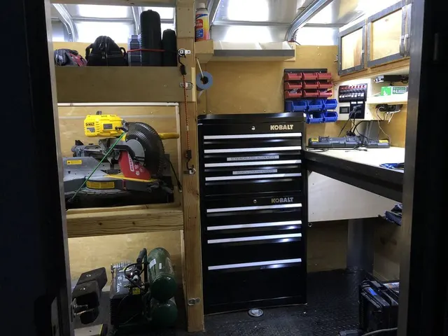 Custom metal fabrication in the CC Welding shop, Reno NV — material stock, jigs, fixtures and work in progress (photo 213 of 383)