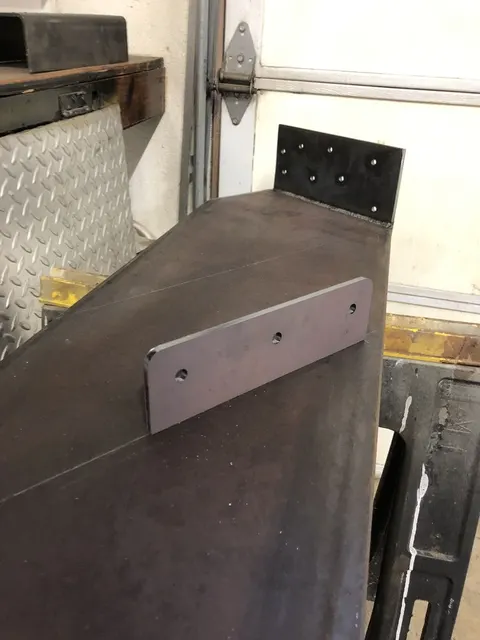 Custom metal fabrication in the CC Welding shop, Reno NV — material stock, jigs, fixtures and work in progress (photo 262 of 383)