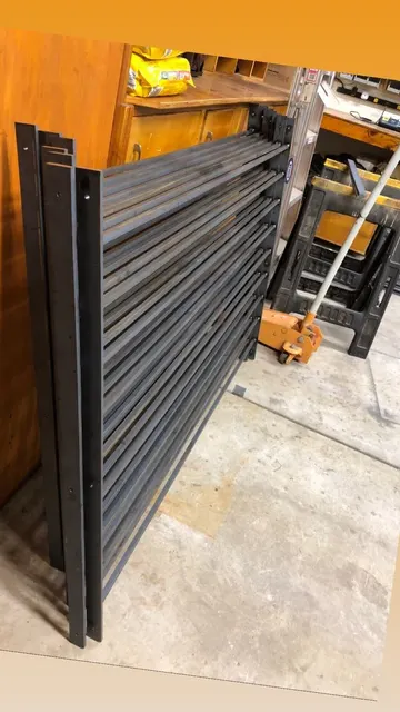 Custom metal fabrication in the CC Welding shop, Reno NV — material stock, jigs, fixtures and work in progress (photo 361 of 383)