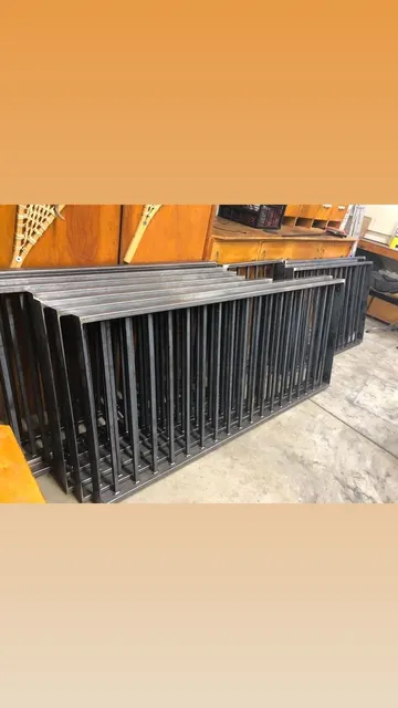 Custom metal fabrication in the CC Welding shop, Reno NV — material stock, jigs, fixtures and work in progress (photo 372 of 383)