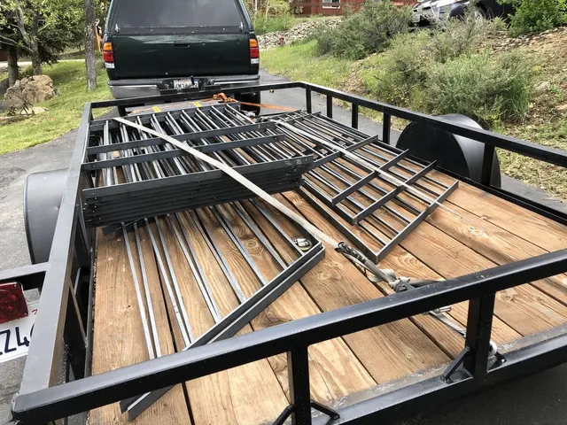 Custom gates and fence panels fabricated by CC Welding — ornamental driveway gates and tube fence panels (photo 3 of 38)