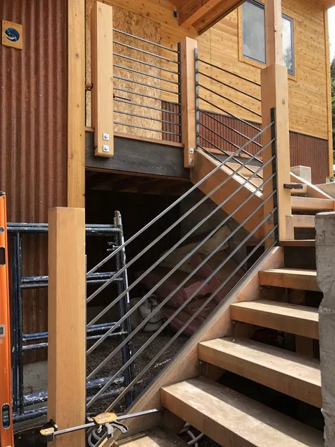 Custom gates and fence panels fabricated by CC Welding — ornamental driveway gates and tube fence panels (photo 17 of 38)