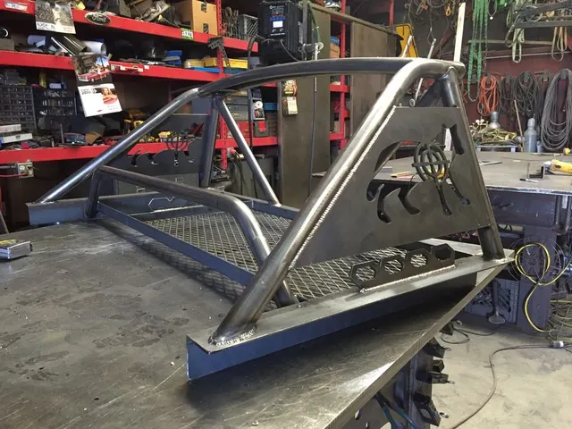 Ornamental steel and custom vehicle fabrication by CC Welding — plate-cut art, bumpers, bed cages and grille guards (photo 3 of 81)