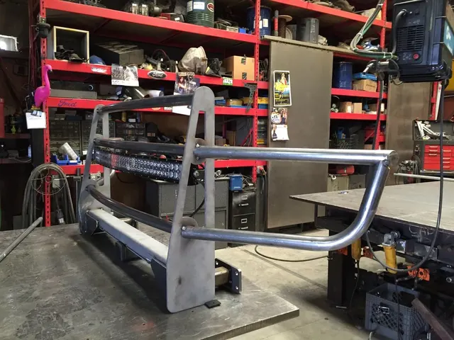 Ornamental steel and custom vehicle fabrication by CC Welding — plate-cut art, bumpers, bed cages and grille guards (photo 13 of 81)