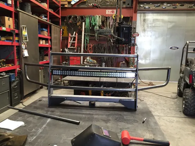 Ornamental steel and custom vehicle fabrication by CC Welding — plate-cut art, bumpers, bed cages and grille guards (photo 15 of 81)