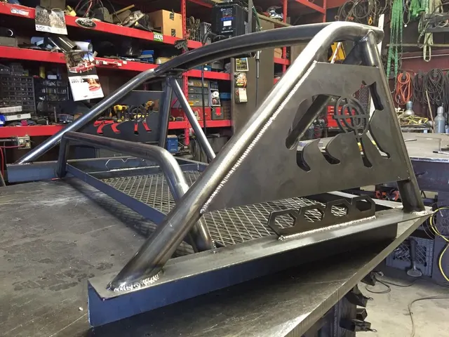Ornamental steel and custom vehicle fabrication by CC Welding — plate-cut art, bumpers, bed cages and grille guards (photo 35 of 81)