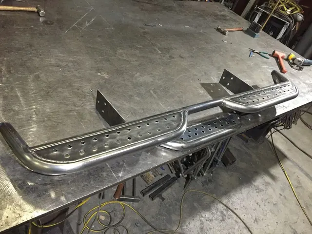 Ornamental steel and custom vehicle fabrication by CC Welding — plate-cut art, bumpers, bed cages and grille guards (photo 37 of 81)
