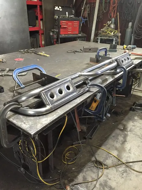 Ornamental steel and custom vehicle fabrication by CC Welding — plate-cut art, bumpers, bed cages and grille guards (photo 38 of 81)