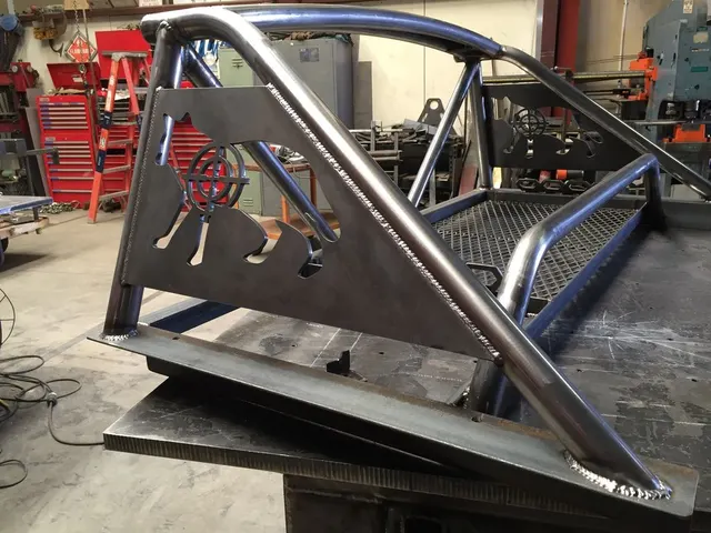 Ornamental steel and custom vehicle fabrication by CC Welding — plate-cut art, bumpers, bed cages and grille guards (photo 41 of 81)