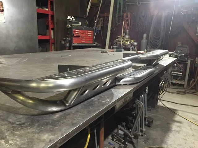 Ornamental steel and custom vehicle fabrication by CC Welding — plate-cut art, bumpers, bed cages and grille guards (photo 50 of 81)