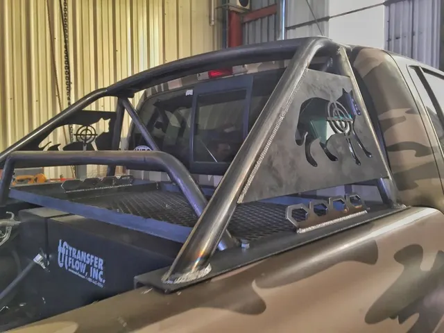 Ornamental steel and custom vehicle fabrication by CC Welding — plate-cut art, bumpers, bed cages and grille guards (photo 59 of 81)
