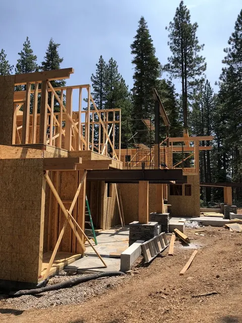 Structural steel fabrication by CC Welding — beams, columns, base plates and stair stringers for Tahoe projects (photo 6 of 68)